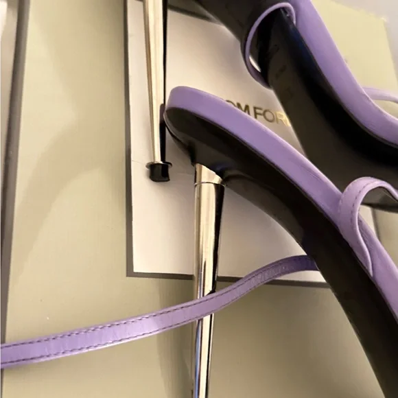 Tom Ford Lavender and Black Stilettos - Picture 2 of 6